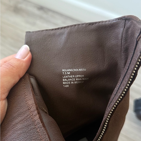 Steve Madden Roland Dark Brown Combat Boots - Picture 3 of 6